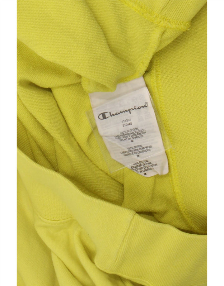 Felpa oversize con grafica da donna Champion UK 14 Medium Giallo