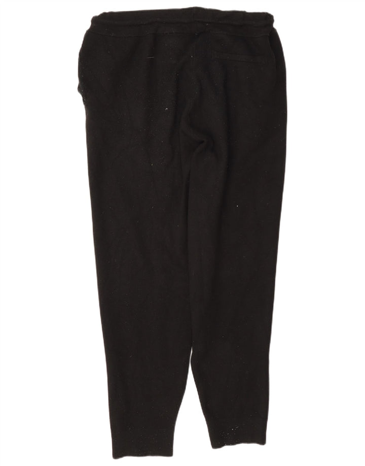 Pantaloni da tuta Zara da uomo Joggers grandi neri in viscosa