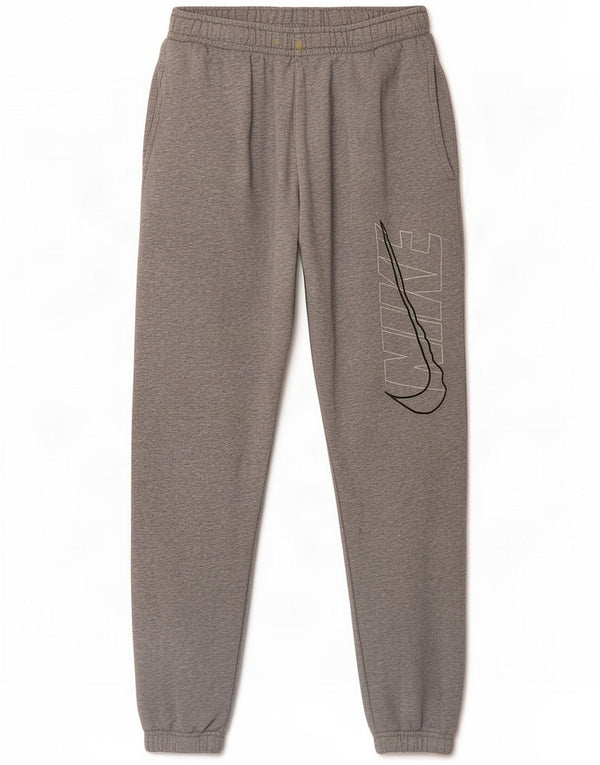 Nike Pantaloni da tuta con grafica da uomo Joggers Cotone grigio medio