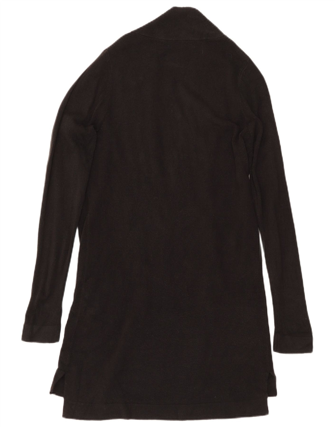 Maglione cardigan lungo da donna Marks & Spencer UK 10 piccolo nero