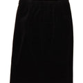 OLIVER JAMES Womens Straight Skirt Large W34 Black Cotton Vintage Oliver James and Second-Hand Oliver James from Messina Hembry 