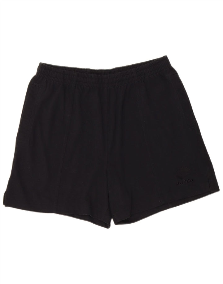 Pantaloncini sportivi da uomo Lotto UK 44/46 2XL Poliestere nero