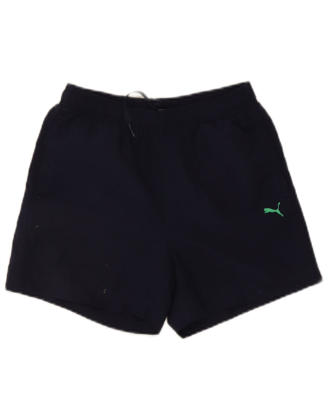 Pantaloncini sportivi Puma da bambino 11-12 anni in poliestere blu navy