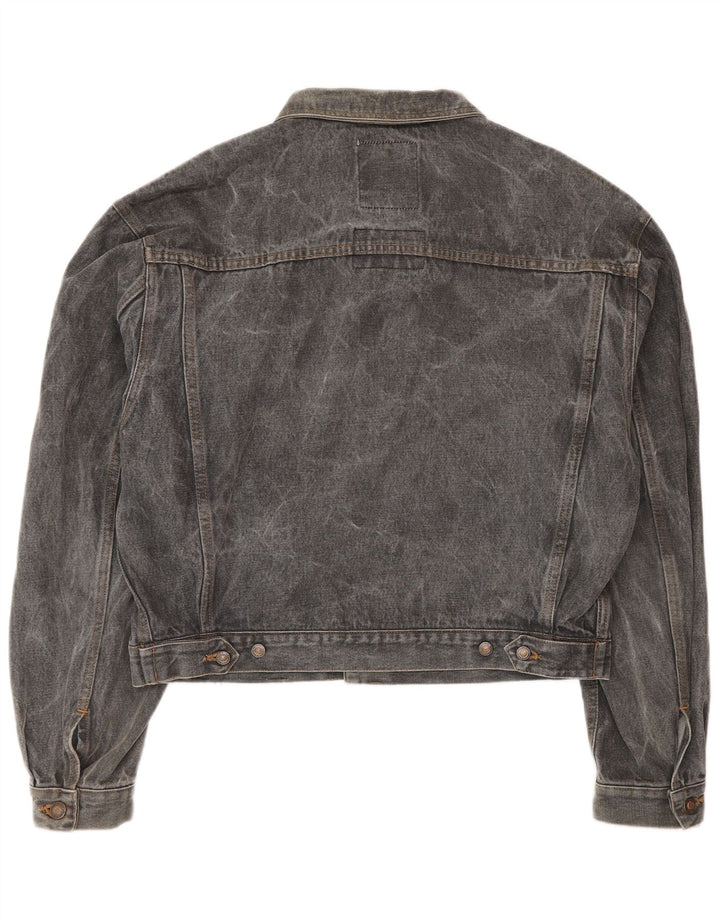 Giacca in denim da donna Tavarner UK 14 Cotone grigio medio