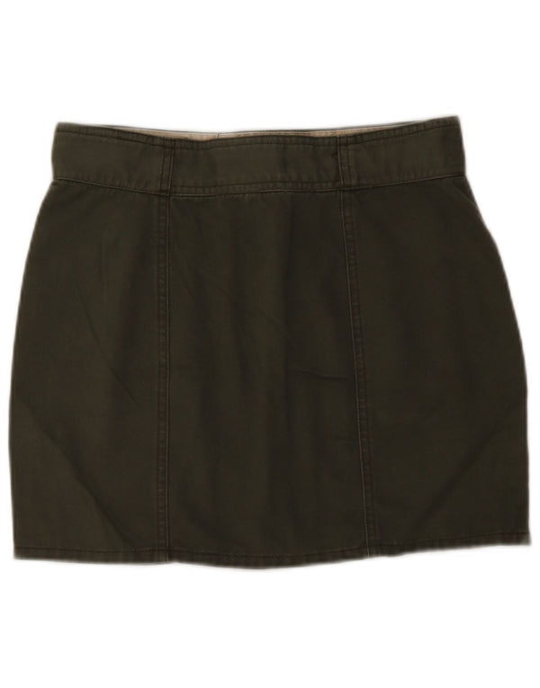 Gonna mini cargo da donna Tommy Hilfiger US 1 XS W28 cotone kaki