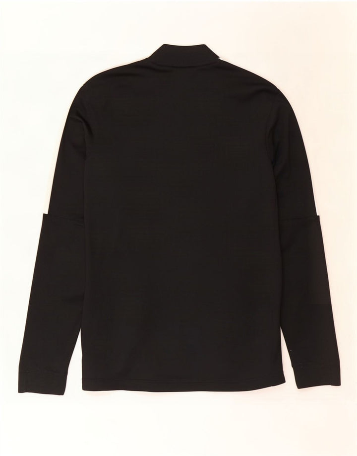 Giacca da tuta Nike Dri Fit da uomo, piccola, in poliestere color block nero