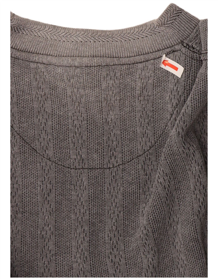 Top da uomo Jean Pierre manica lunga grande grigio
