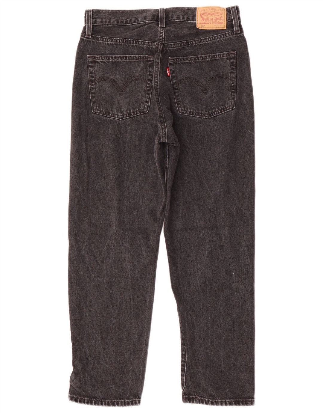 Jeans dritti Levi's 501 da donna W27 L26 cotone nero
