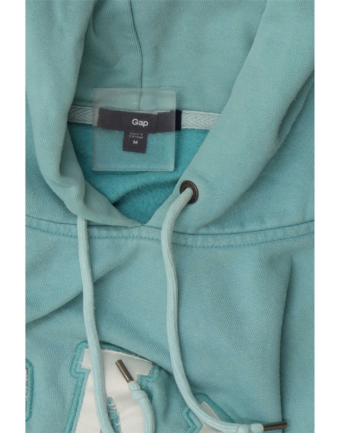 Felpa con cappuccio Gap da donna con vestibilità regolare grafica UK 12 Blu medio
