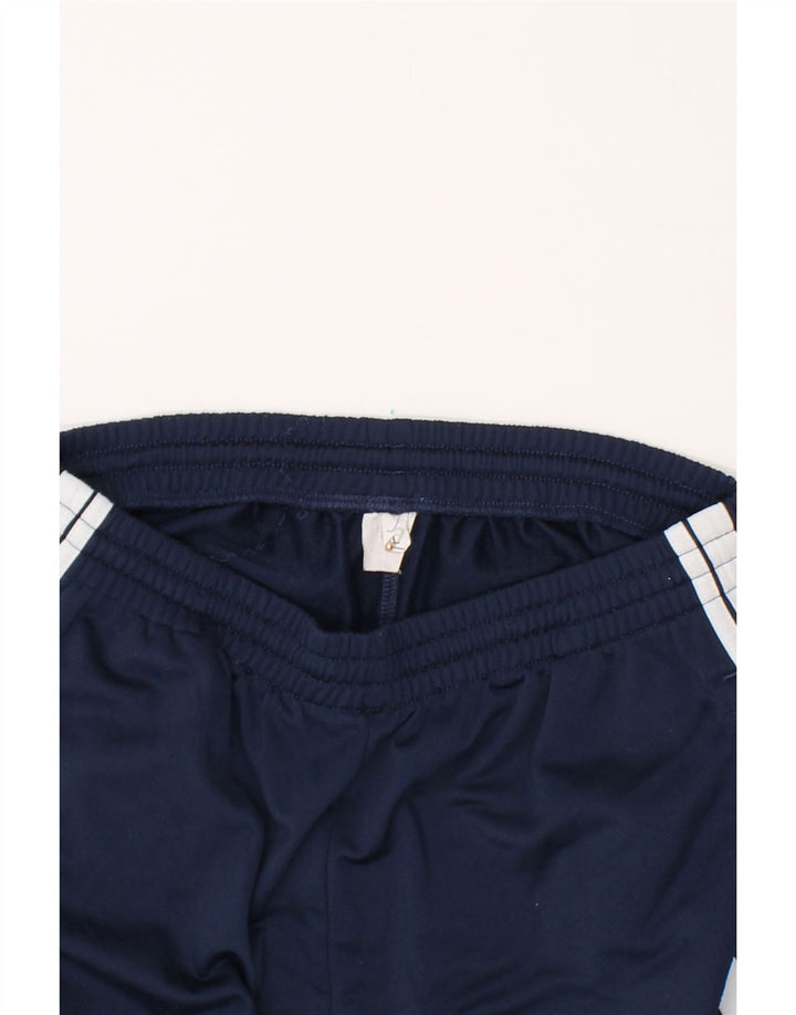 ASICS Womens Tracksuit Trousers UK 14 Large  Navy Blue Polyester Vintage Asics and Second-Hand Asics from Messina Hembry 