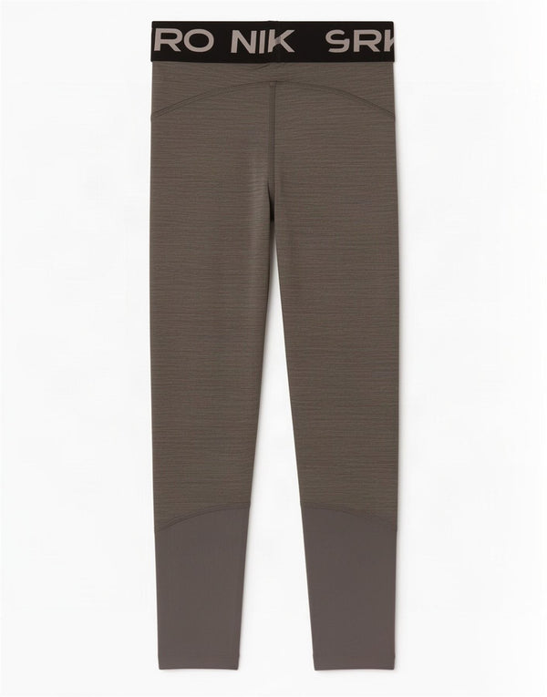 Leggings grafici Nike Dri Fit Capri da donna UK 8 Small Grey Colourblock