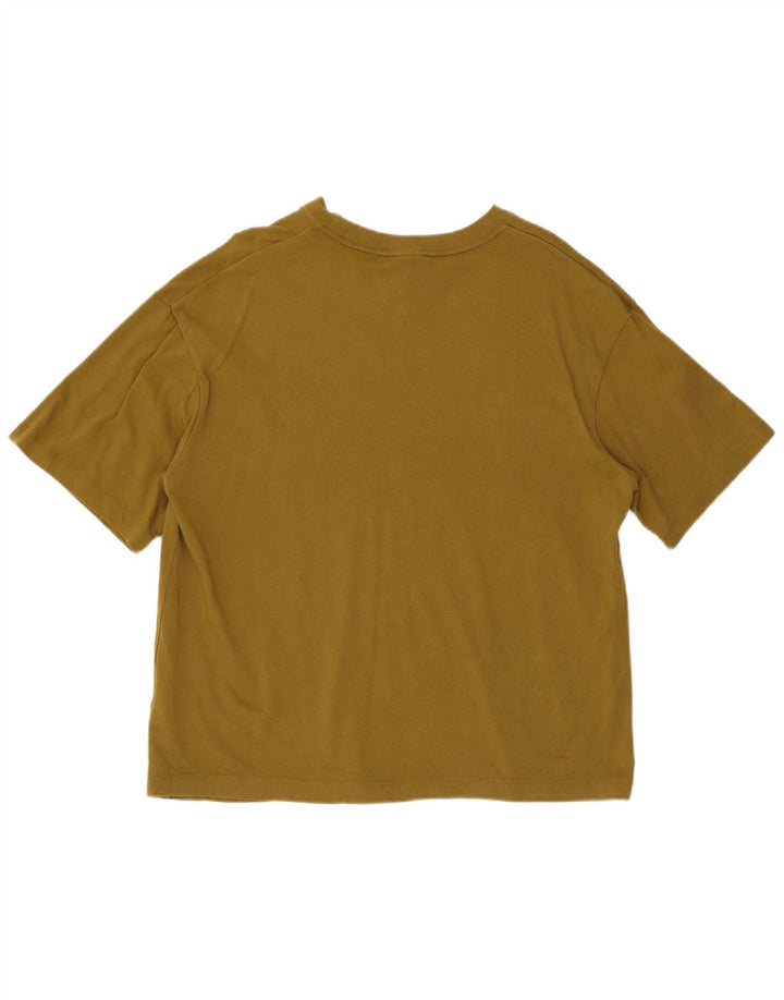 T-shirt grafica da uomo Nike Top in cotone kaki medio