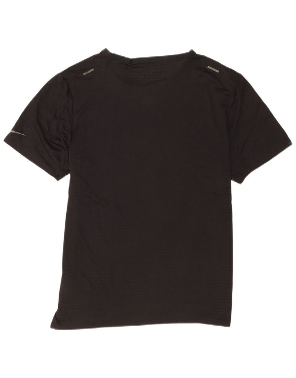 T-shirt da donna Nike Dri Fit con motivo astratto, taglia UK 14, grande, nera