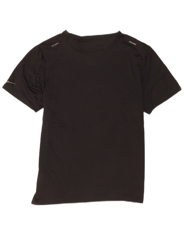 T-shirt da donna Nike Dri Fit con motivo astratto, taglia UK 14, grande, nera
