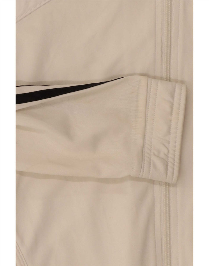 Giacca da tuta da donna Adidas Clima 365 UK 8/10 Small Poliestere bianco