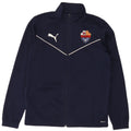 Giacca da tuta da ragazzo Puma Santes Creus 13-14 anni in poliestere blu navy