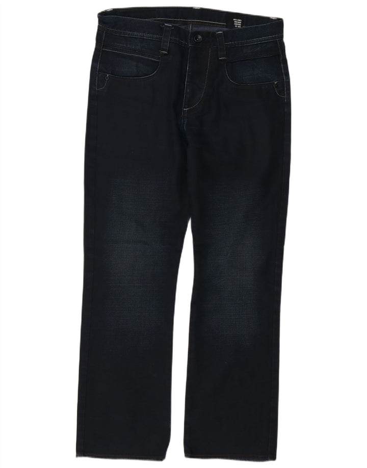 JACK & JONES Jeans dritti da uomo W34 L30 Blu navy