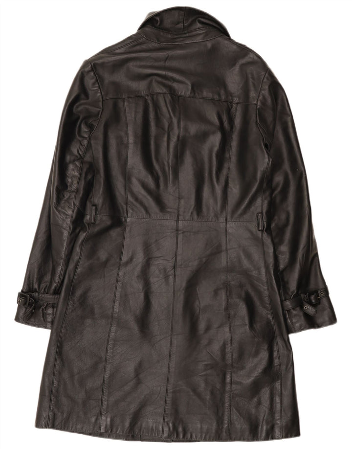 Cappotto In Pelle Donna Conbipel IT 46 Large Nero