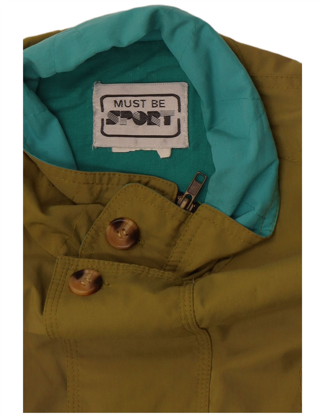 Giubbotto bomber vintage da uomo UK 42 XL Cachi