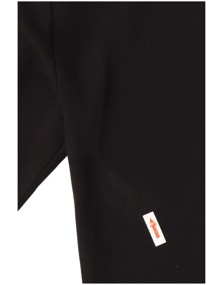 Ted Baker Felpa con grafica da donna Maglione UK 14 Medium Nero Floreale