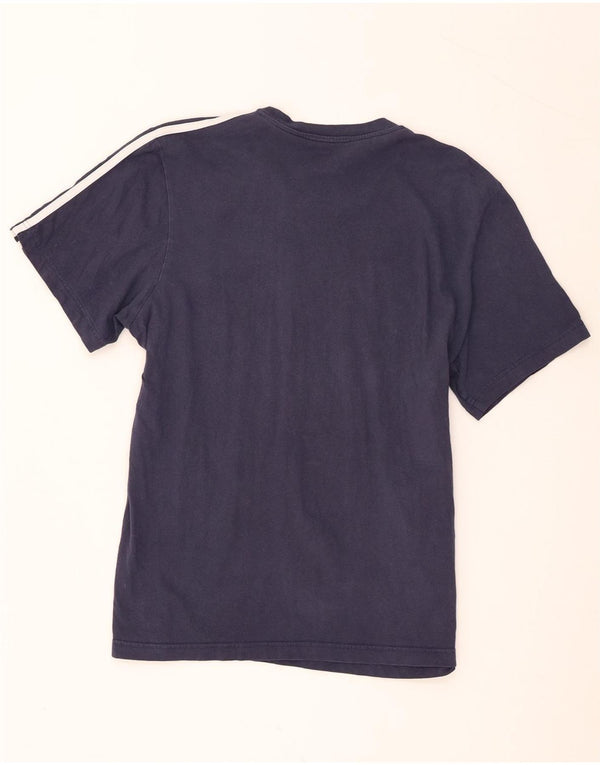 T-shirt da uomo Adidas Top XL blu navy in cotone