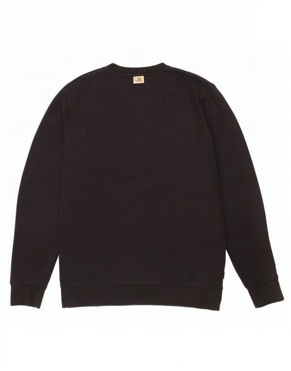 Felpa grafica da uomo Vans, maglione, cotone nero medio