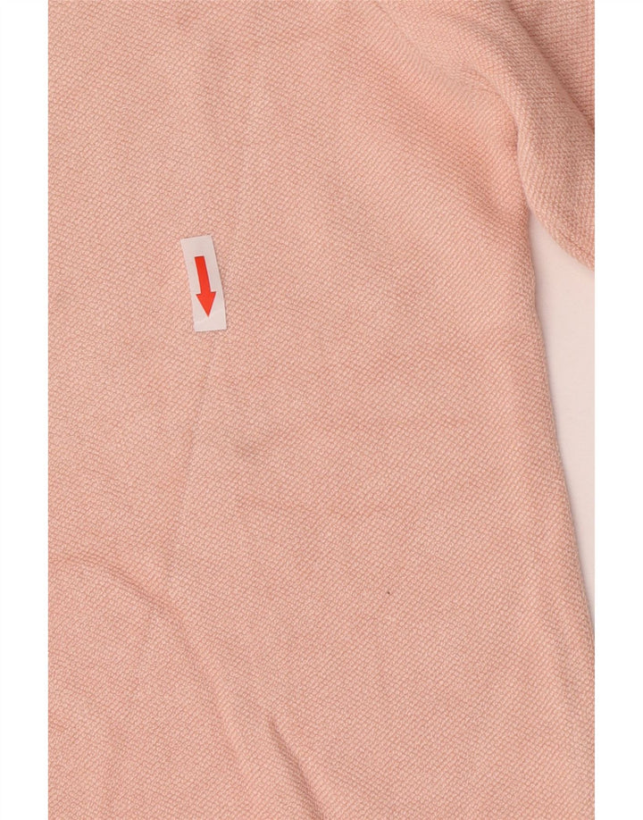 Top cardigan corto da donna Zara UK 12 rosa medio