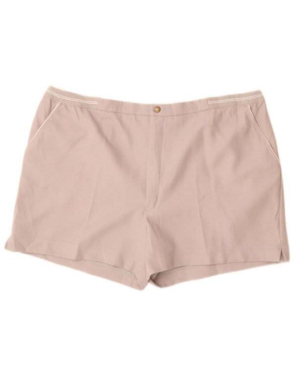 Pantaloncini chino da donna F.LLI Campagnolo W40 2XL poliestere grigio