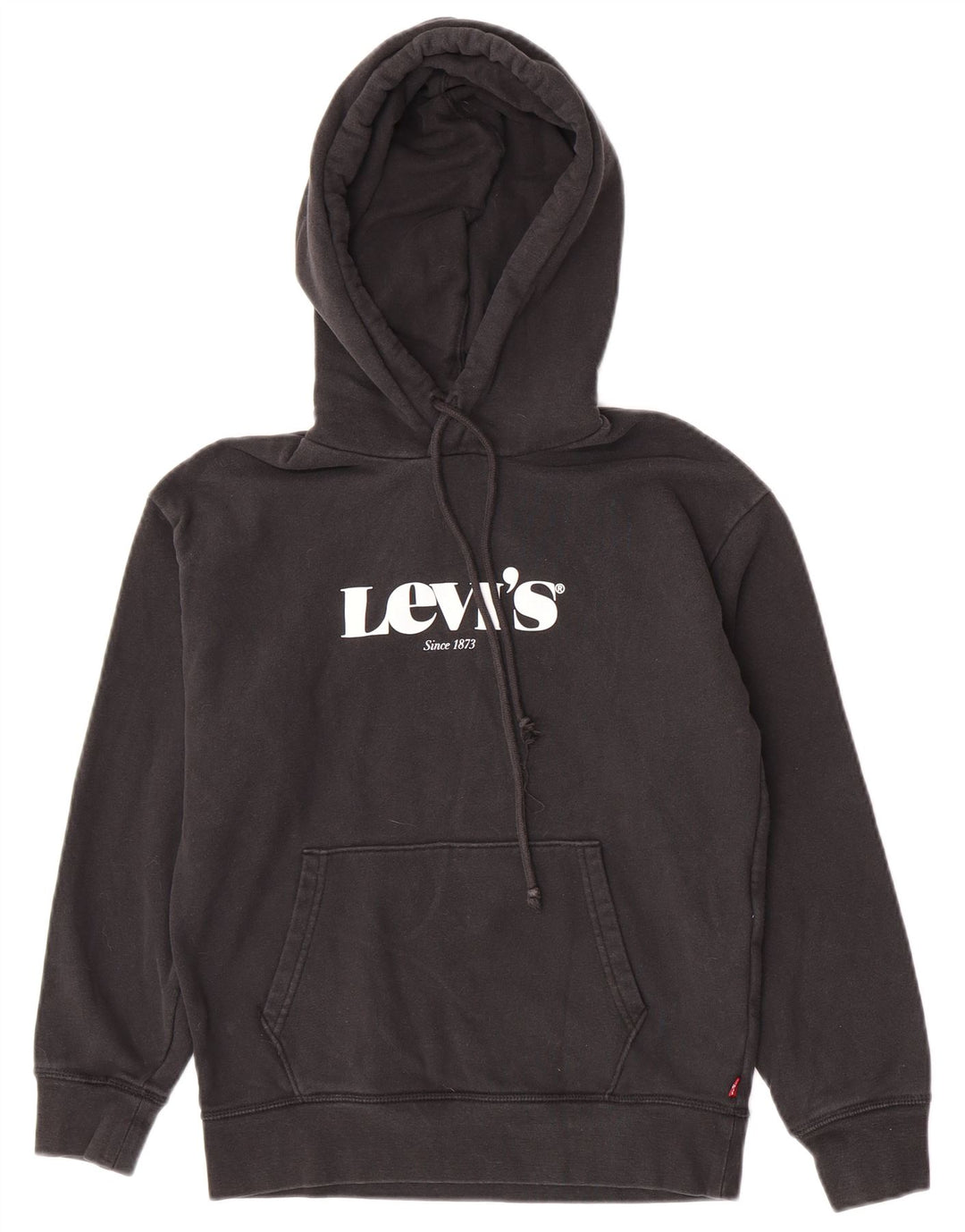 Maglione con cappuccio grafico da uomo Levi's 2XS cotone nero