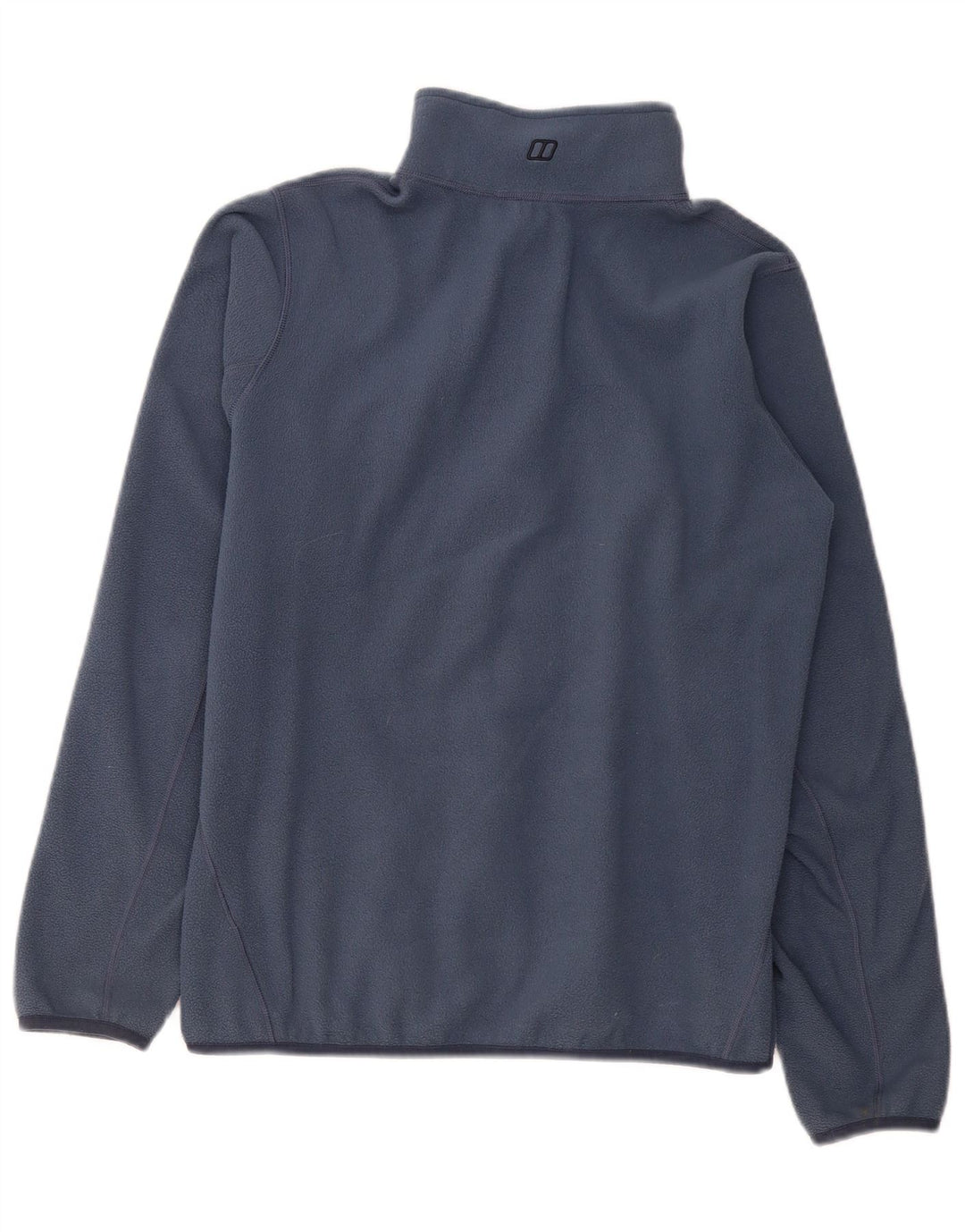 Maglione in pile da donna con collo e zip BERGHAUS UK 14 grande blu navy