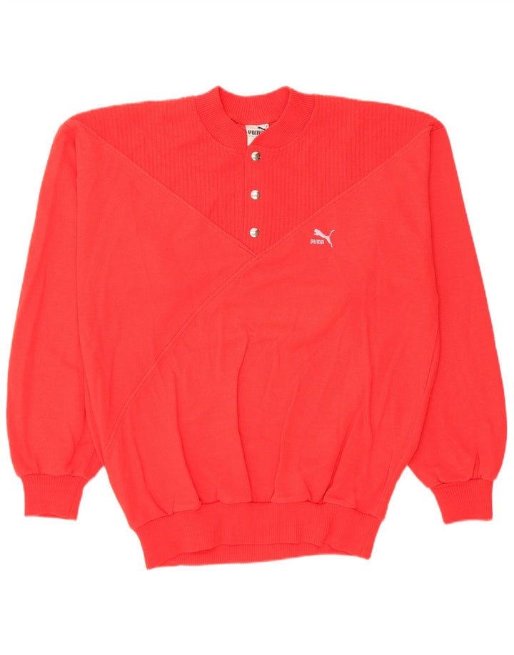 Felpa da uomo Puma Maglione grande rossa