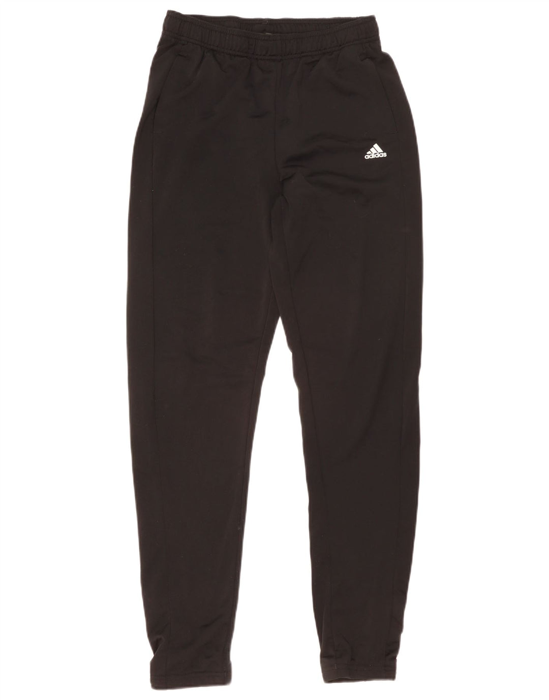 Pantaloni della tuta da ragazzo Adidas 14-15 anni in poliestere nero