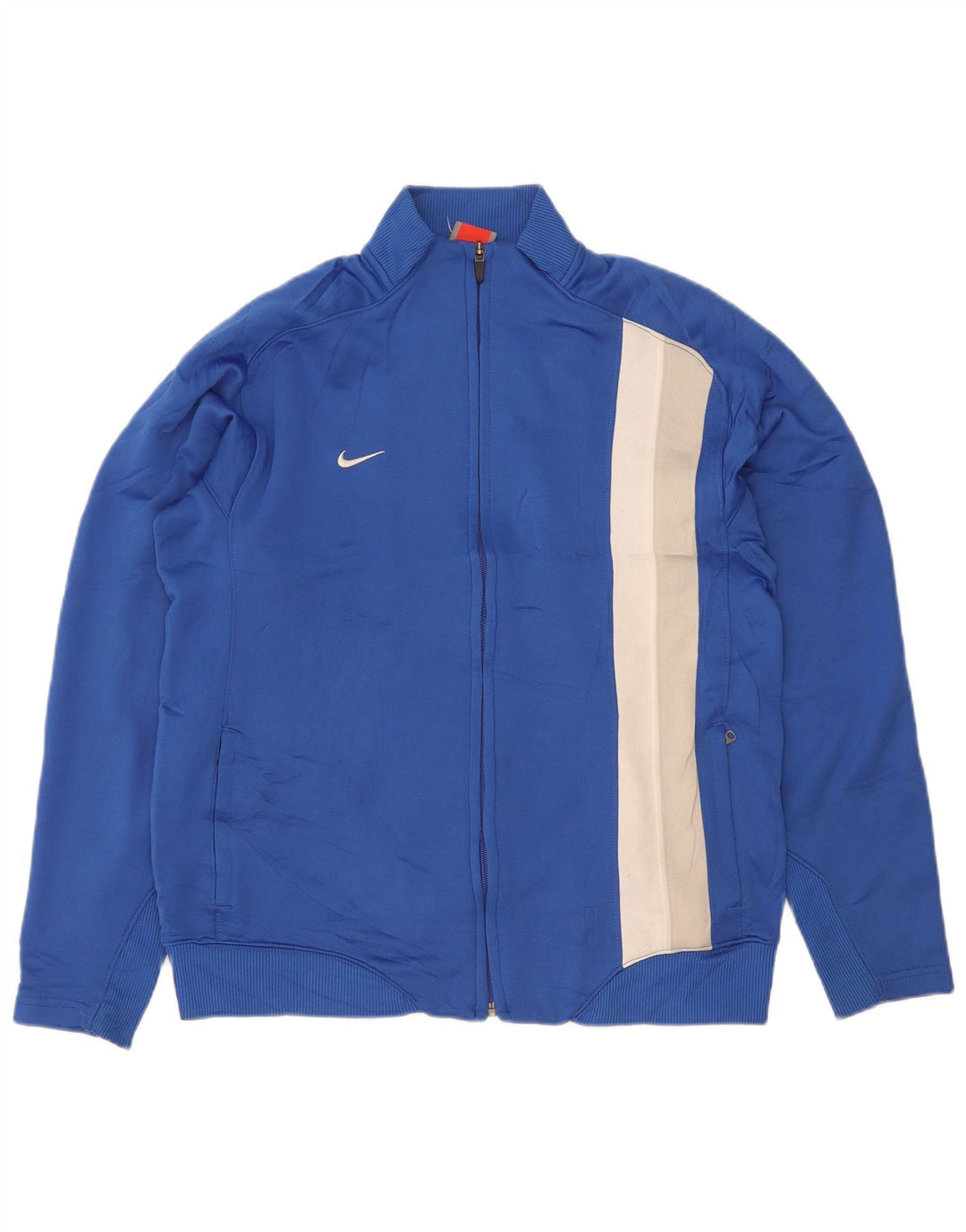 Giacca da tuta da donna Nike UK 18 XL Blu Colourblock Poliestere
