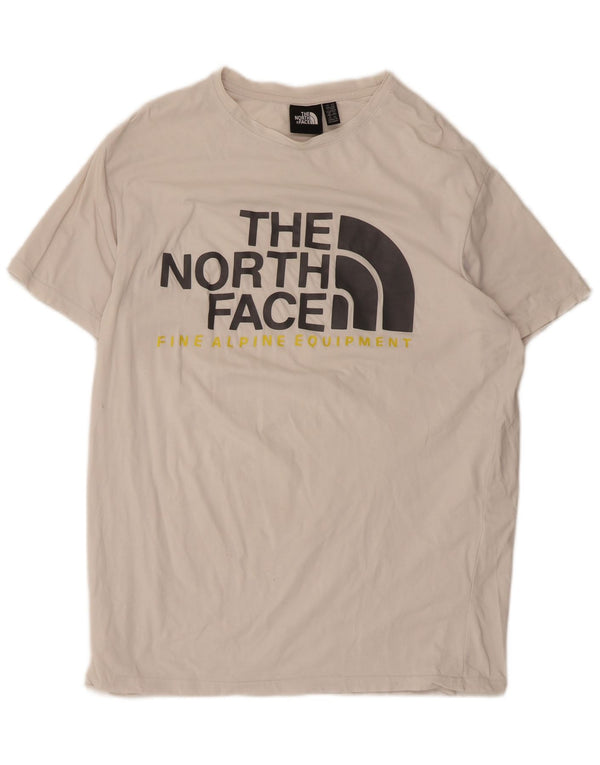 T-shirt grafica da uomo The North Face Top 2XL cotone bianco