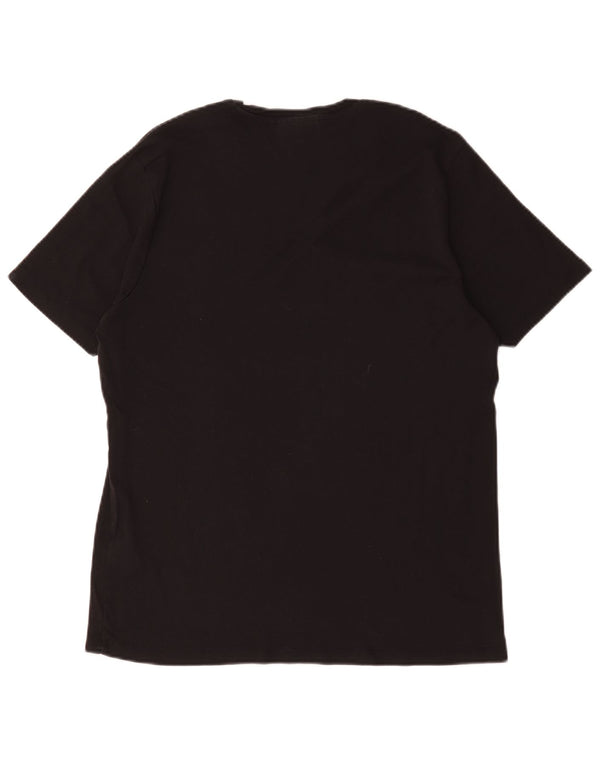 T-shirt da uomo Hugo Boss Top XL in cotone nero