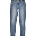 LEVI'S Girls 710 Skinny Jeans 11-12 Years W27 L26  Blue Cotton | Vintage Levi Strauss & Co | Thrift | Second-Hand Levi Strauss & Co | Used Clothing | Messina Hembry 