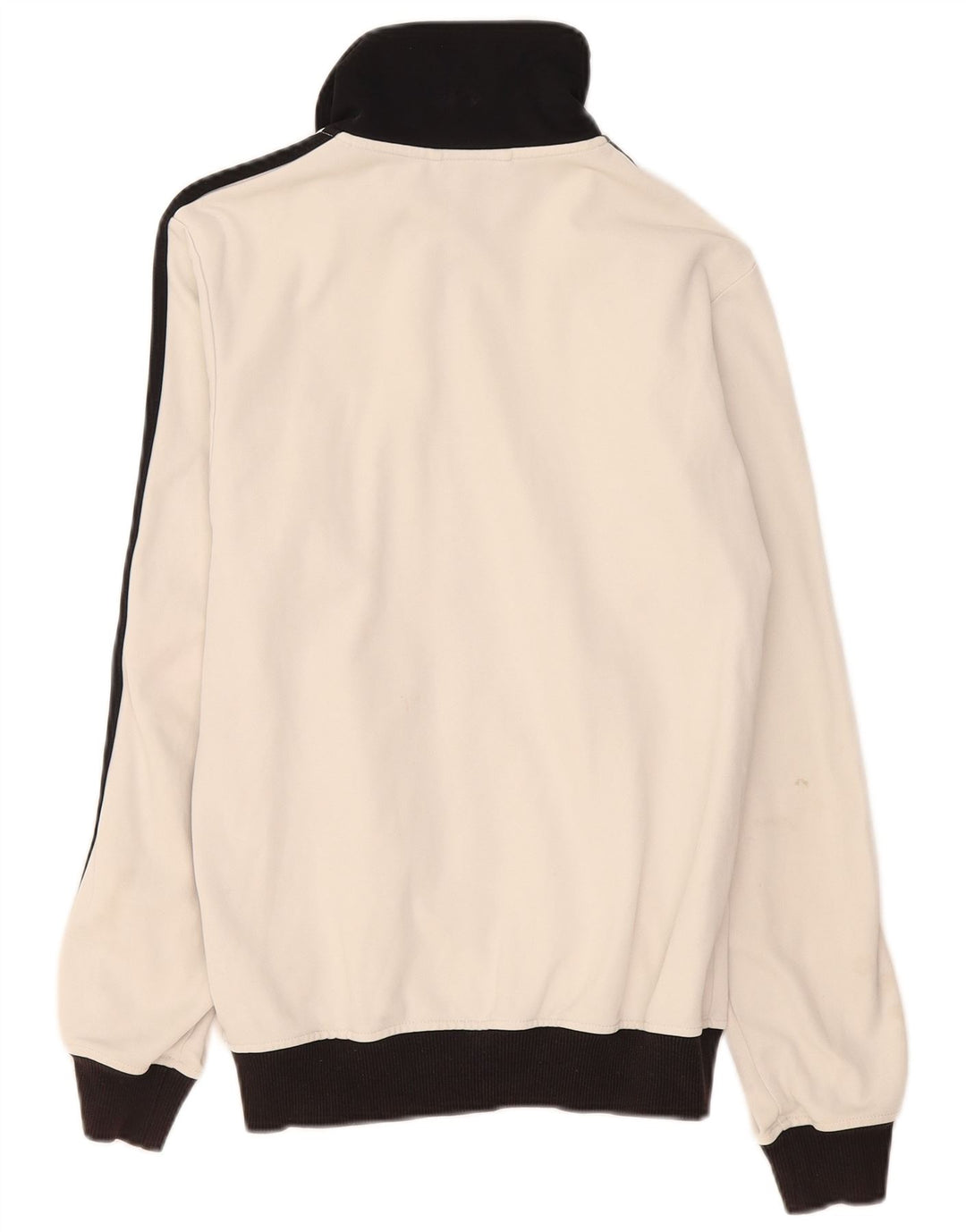 Giacca da tuta da uomo Adidas UK 10 Small Poliestere bianco