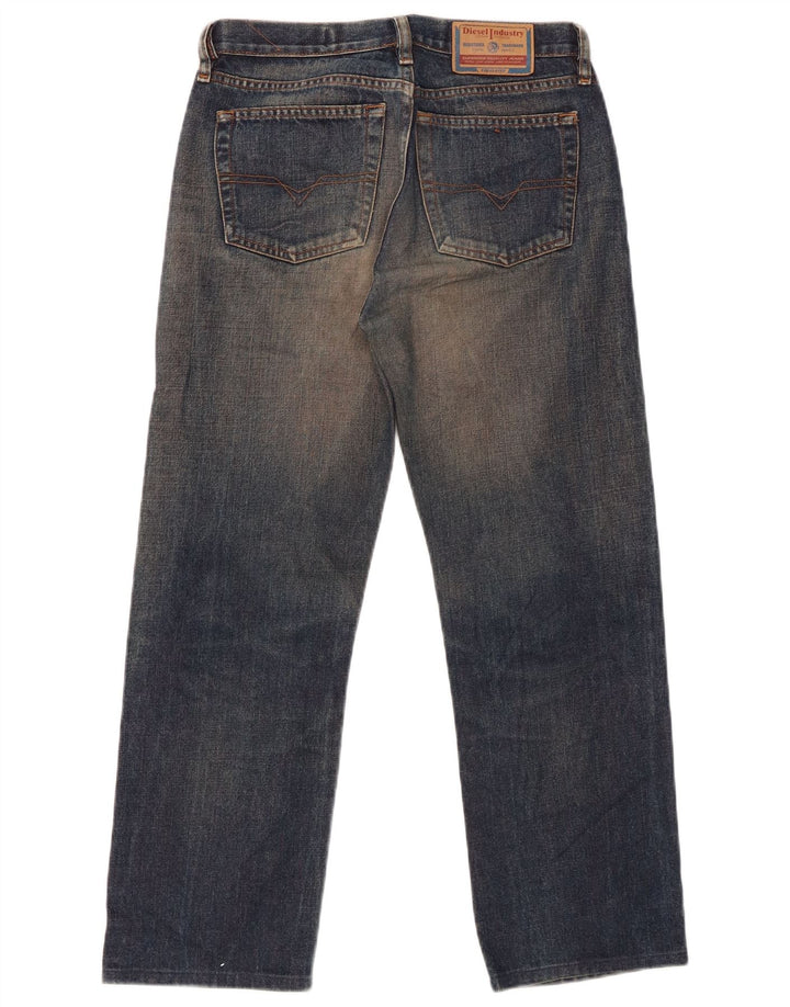 Jeans corti da uomo DIESEL W28 L25 cotone blu