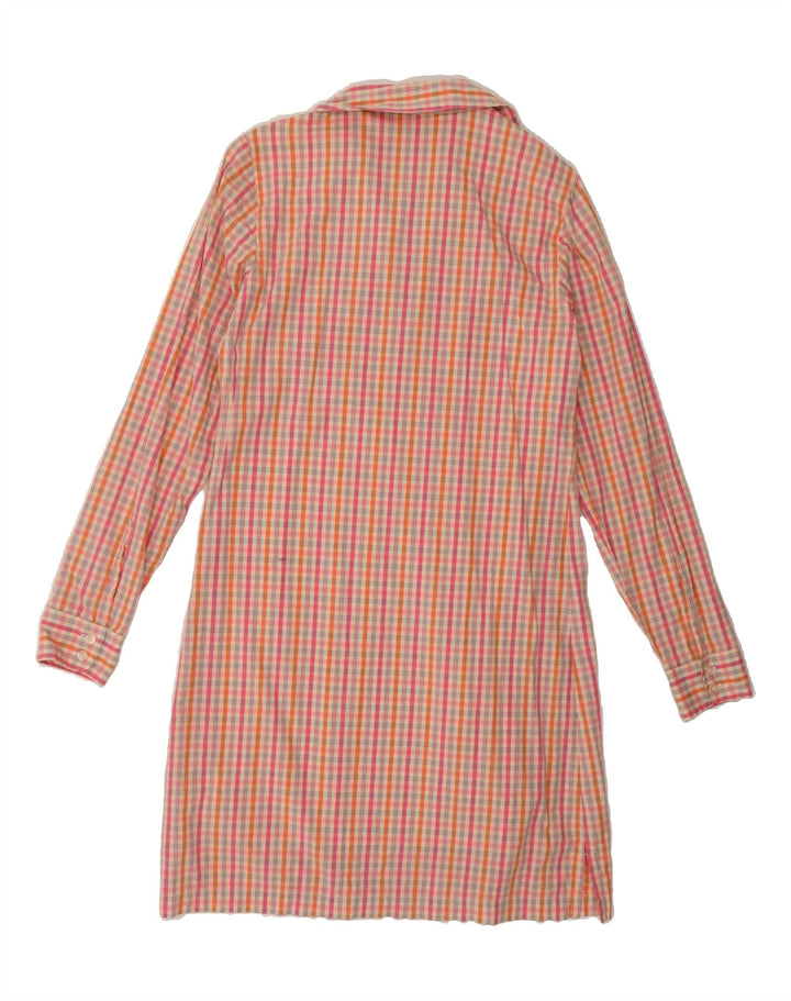 VINEYARD VINES Womens Ruffle Front Shirt Dress UK 10 Small Multicoloured Vintage Vineyard Vines and Second-Hand Vineyard Vines from Messina Hembry 