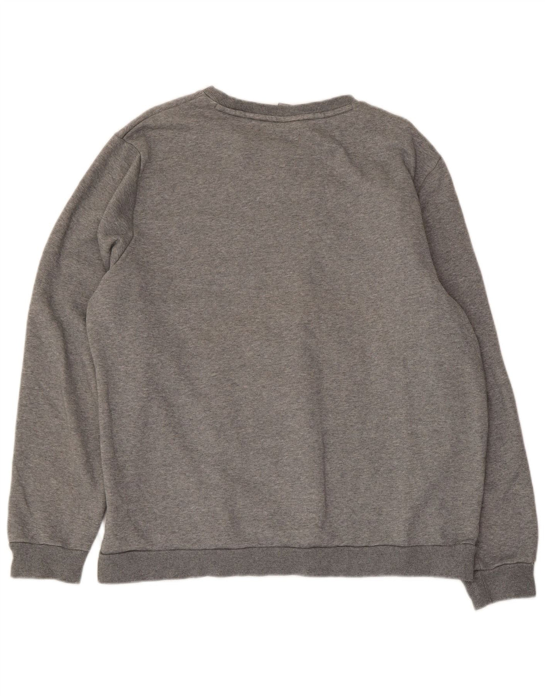 Felpa da uomo Puma Jumper XL in cotone chiazzato grigio