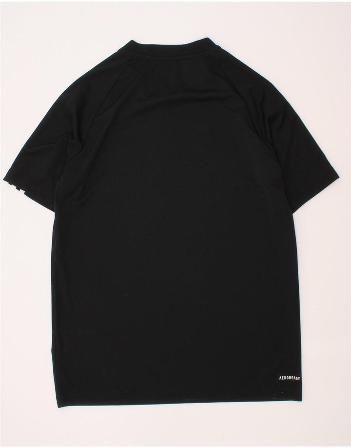Maglietta Adidas Aeroready da bambino 13-14 anni in poliestere nero