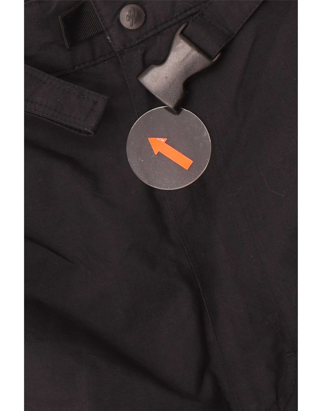 Pantaloni giacca a vento da uomo Marks & Spencer grandi W36 L31 neri in poliammide