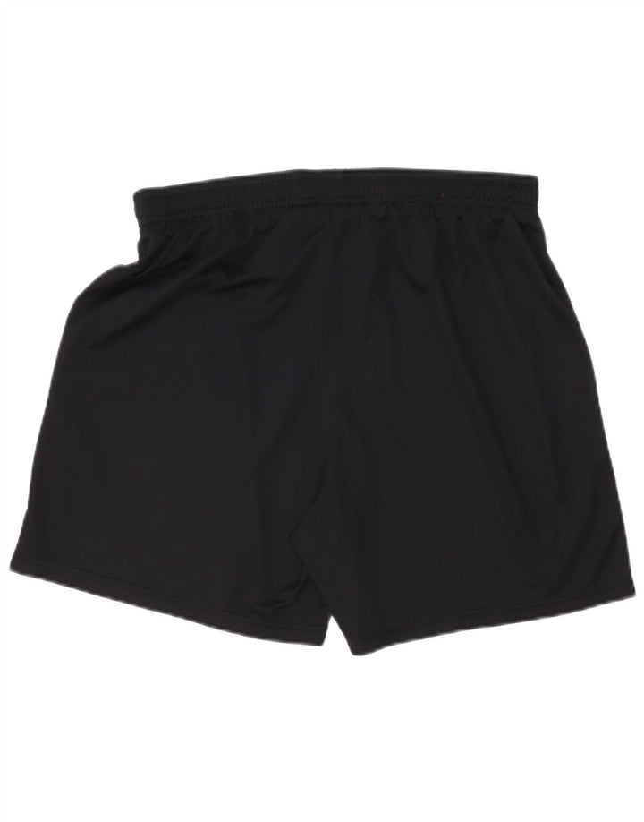 Pantaloncini sportivi Nike Dri Fit da uomo, grandi, in poliestere nero
