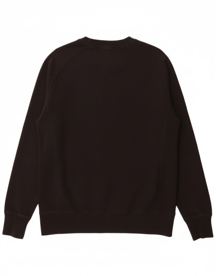 CHAMPION Mens Petit Graphic Sweatshirt Jumper Small Black Cotton