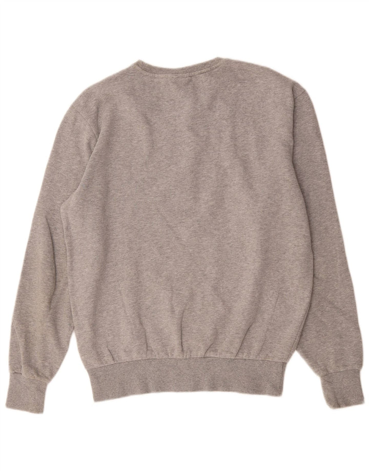 Felpa da uomo Ellesse Maglione in cotone grigio medio
