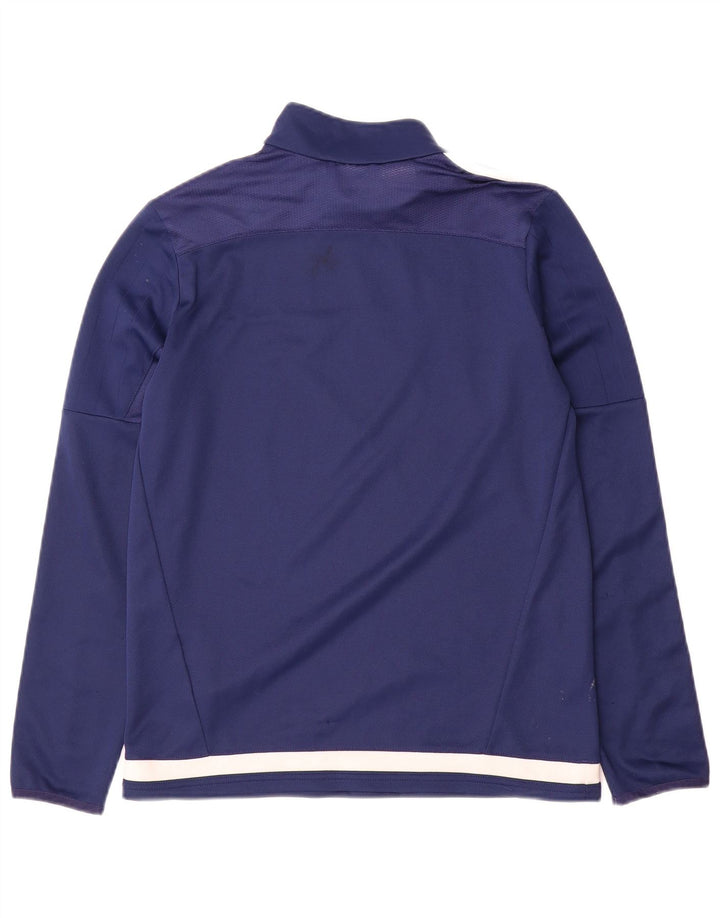 Top della tuta ADIDAS da ragazzo Climacool Pullover 13-14 anni Blu navy