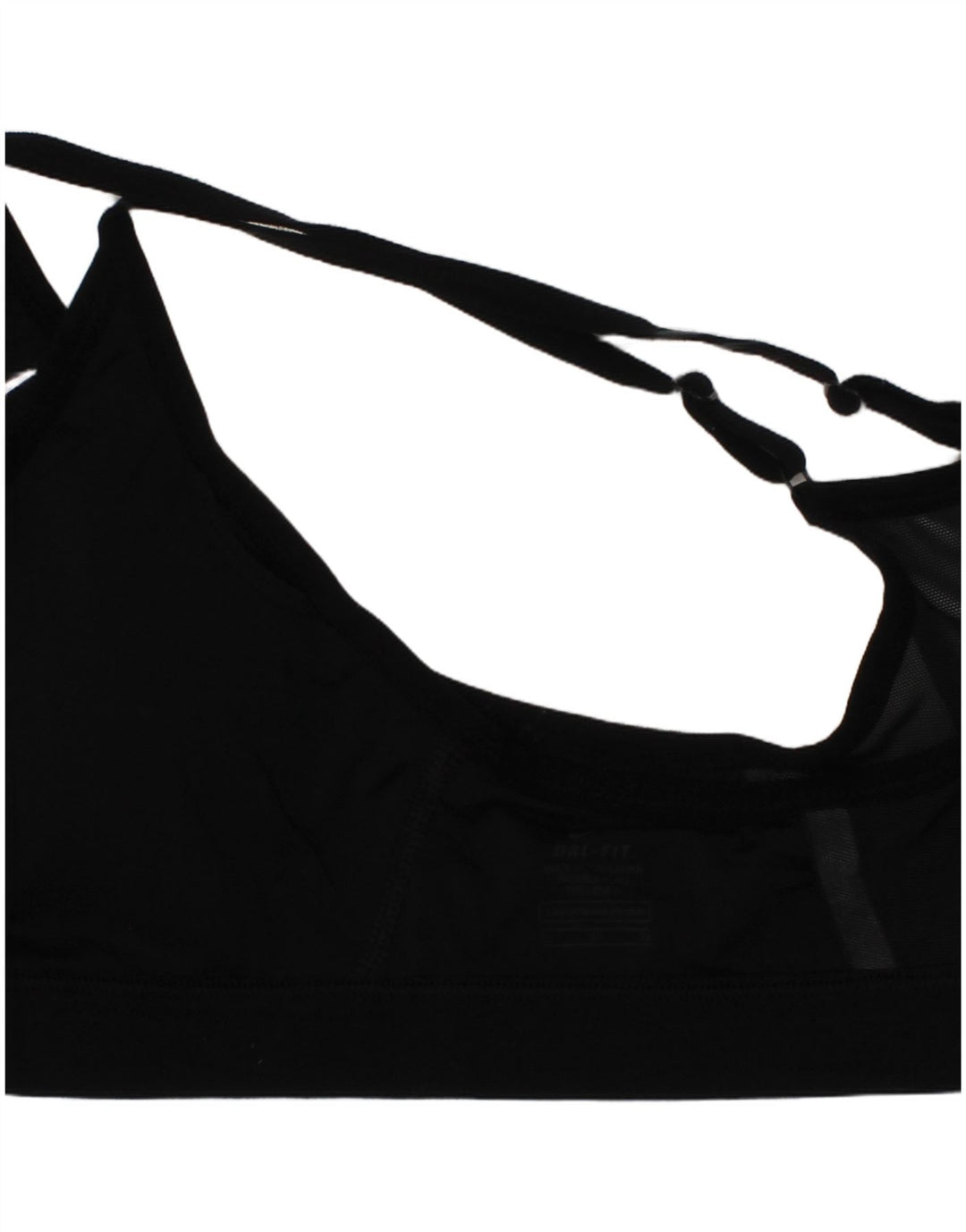 Top reggiseno sportivo Nike Dri Fit da donna, medio nero, sportivo