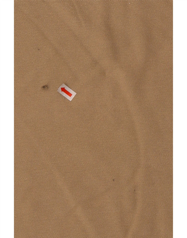 Polo da uomo Marina Yachting in cotone beige medio