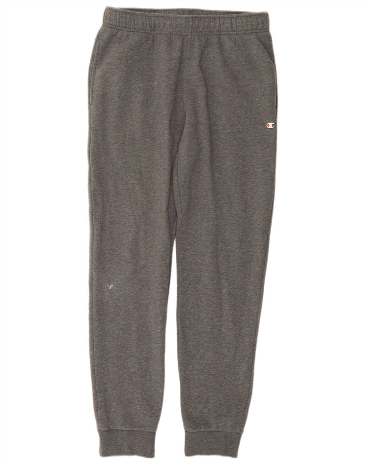 Pantaloni da tuta da uomo Champion Joggers in cotone grigio medio