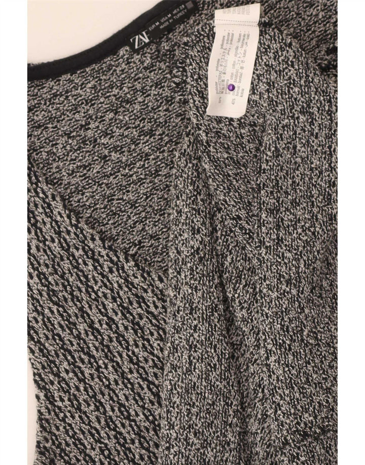 Canotta da donna Zara UK 12 Poliestere grigio medio